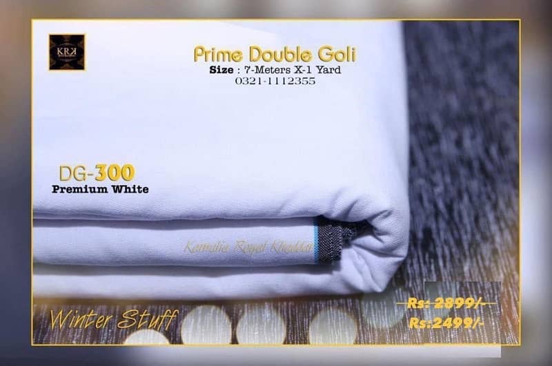 Winter Unstitched Prime Double Goli 9