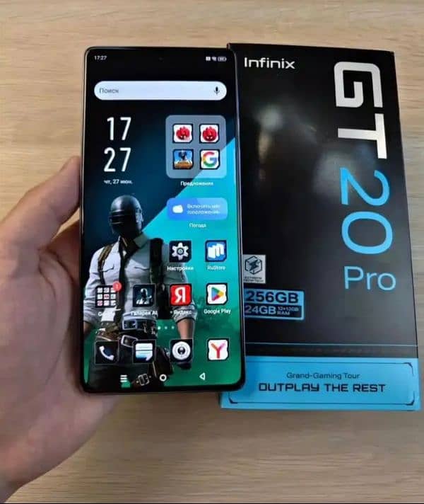 Infinix GT20 Pro PTA Approd 10 by 9.5 5