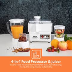 GEEPAS 4-in-1 Super 600W Multi-functional Blender