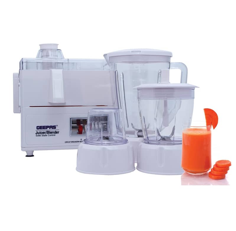 GEEPAS 4-in-1 Super 600W Multi-functional Blender 7