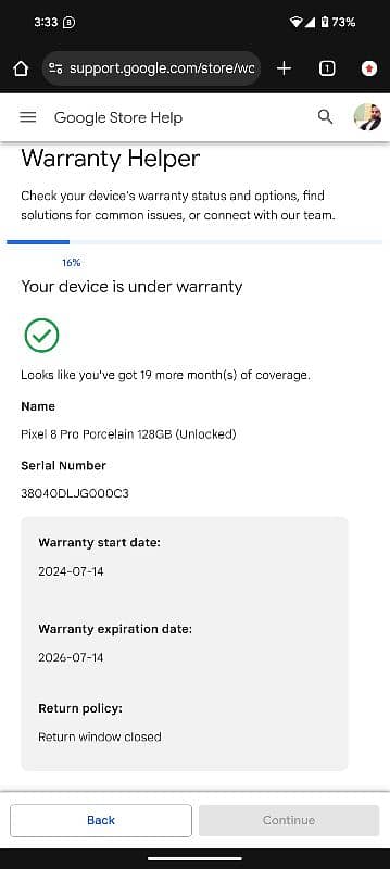 Pixel 8 Pro Under warranty Non PTA 11