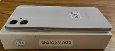 Samsung A05 full new only 10 days used 4.64