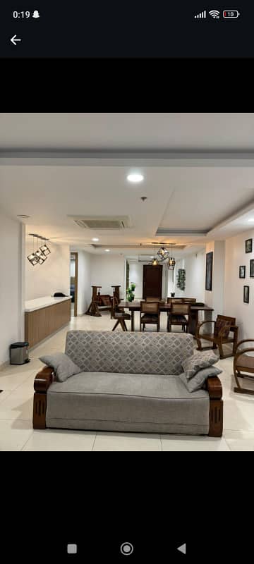 Hotel Apartment Daily Basis Two Bedroom Available Gold Crest apartment DHA LAHORE 5