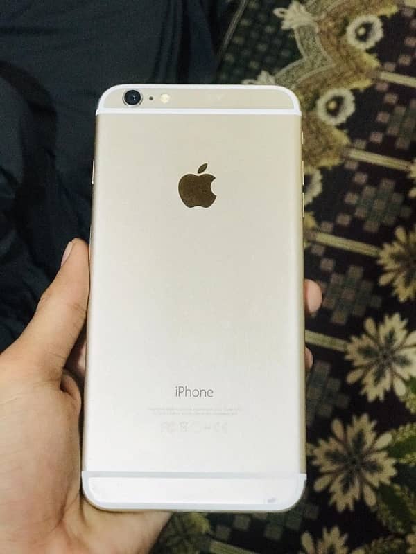 urgent  sell iPhone 6 + pta approved 0