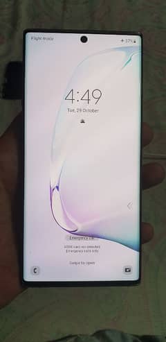 note 10 plus touch not working