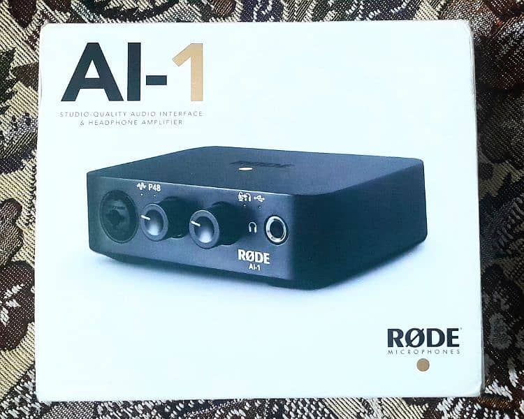 Rode-Akg studio Mics and Audio Interface 1