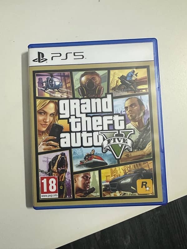 GTA 5, UNCHARTED COLLECTION , LAST OF US 1. PS5 version 0