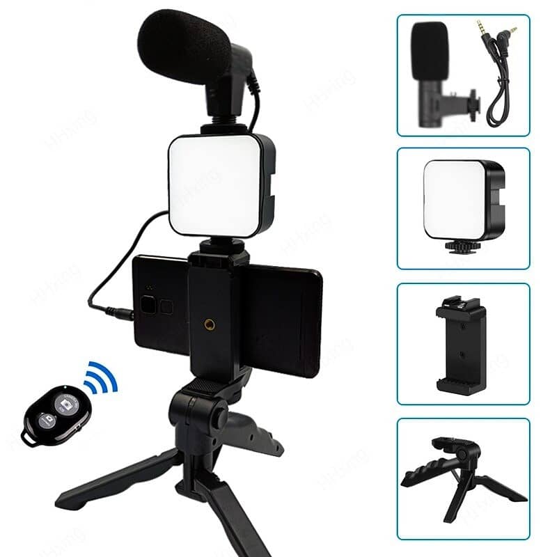Video-making viloging kit With microphone 0