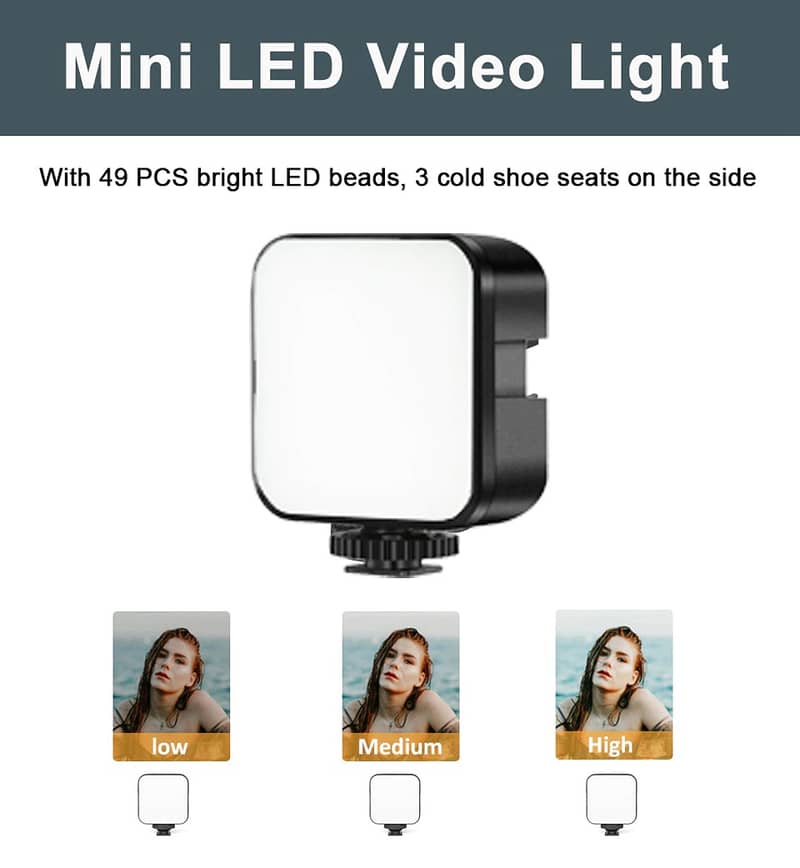 Video-making viloging kit With microphone 4