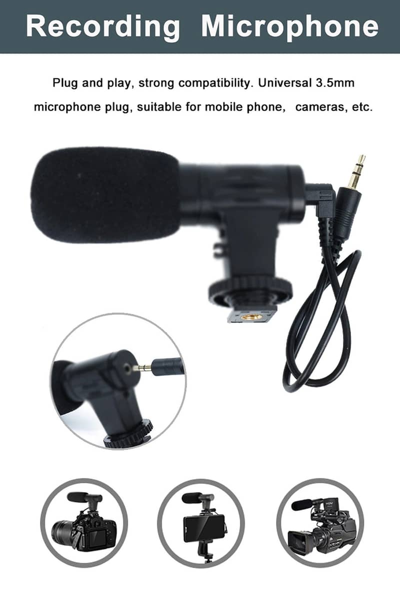 Video-making viloging kit With microphone 5