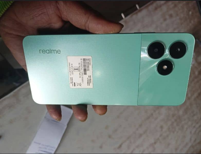 Realme c51 box complete Saman he 0