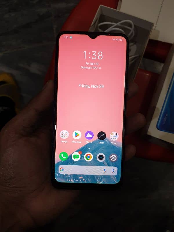 Realme 5 4-64 Official PTA Complete Box Sale/Exchange 2