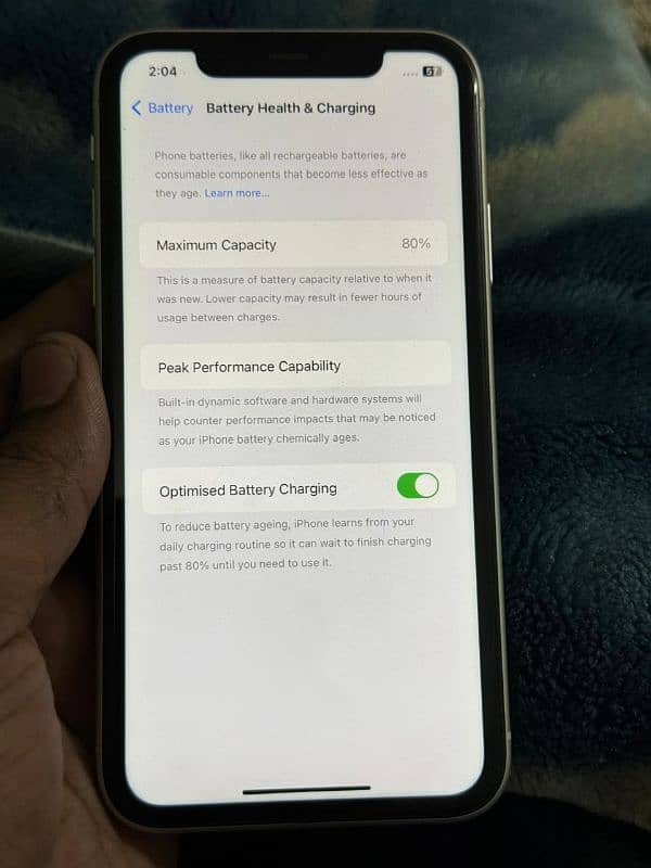 i phone 11 ok condition 80 health factory unlock 2