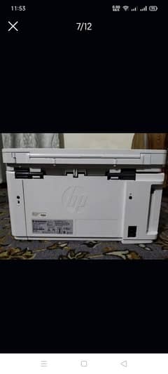 HP laserjet printer M26nw Mobile se print Len 03114433818h