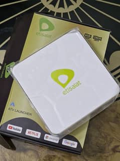 Etisalat Original Android TV Box 8GB/128GB Android 15.1 Latest