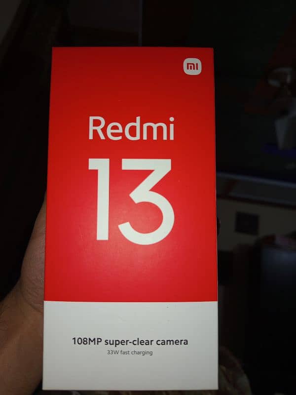 Redmi 13 For Sale With free home delivery 0