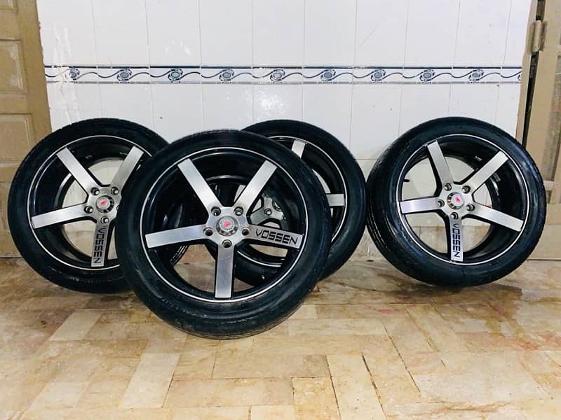 17inches vosen rim and tyres 1