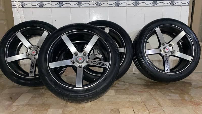 17inches vosen rim and tyres 2