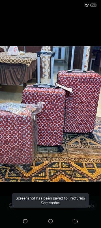 3pc luggage set 0