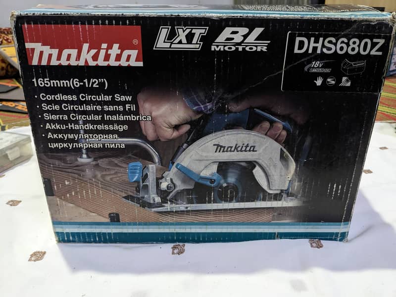 Makita DHS680Z 18V Li-Ion LXT 165mm Brushless Circular Saw 0