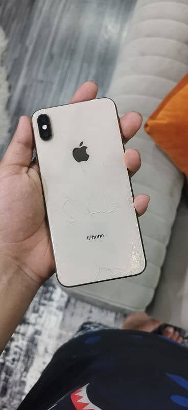 iPhone xs max 64GB singel sim pta approved 5