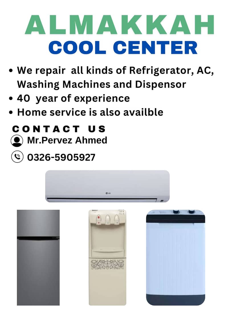 Fridge Ac Washing Machine Dispensor repairing 0