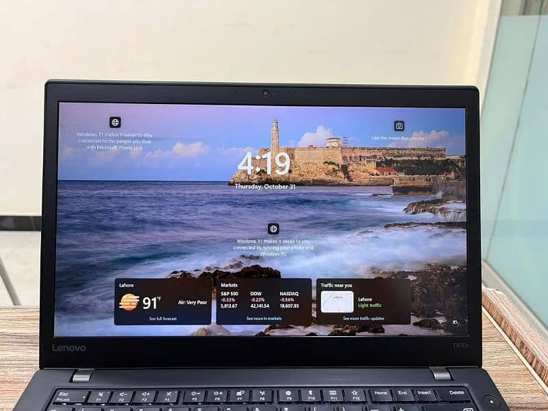 Lenovo Thinkpad T470s touchscreen i5 7th Generation 4