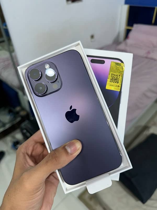 IPhone 14 Pro Max *FU* 256 GB with box (deep purple) 2