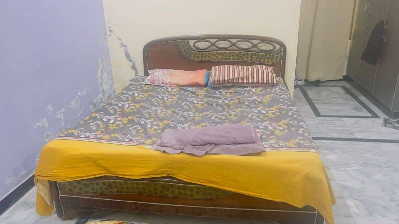 Two double bed wooden main for sale 2