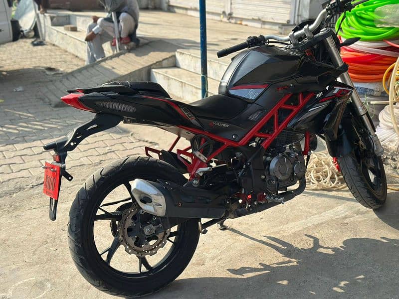 Benelli TNT 150i 2019 model Rawalpindi number 0