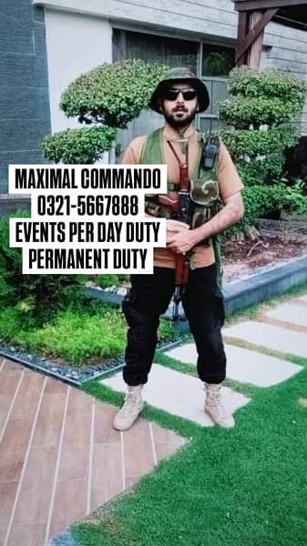 SSG COMMANDOS / GUARDS AVAILABLE FOR MONTHLY PER DAY BASIS EVENTS 3