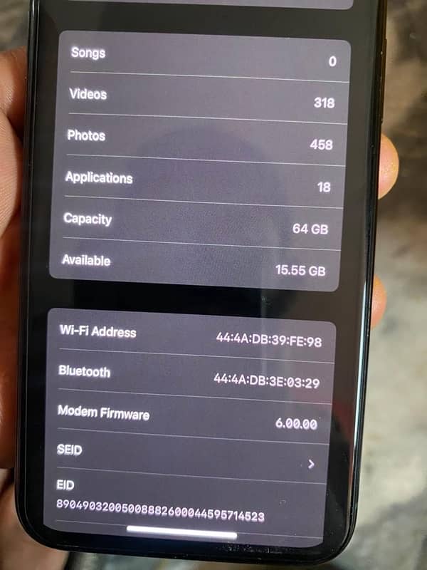 iPhone 11 pro 64  Gb non pta 8