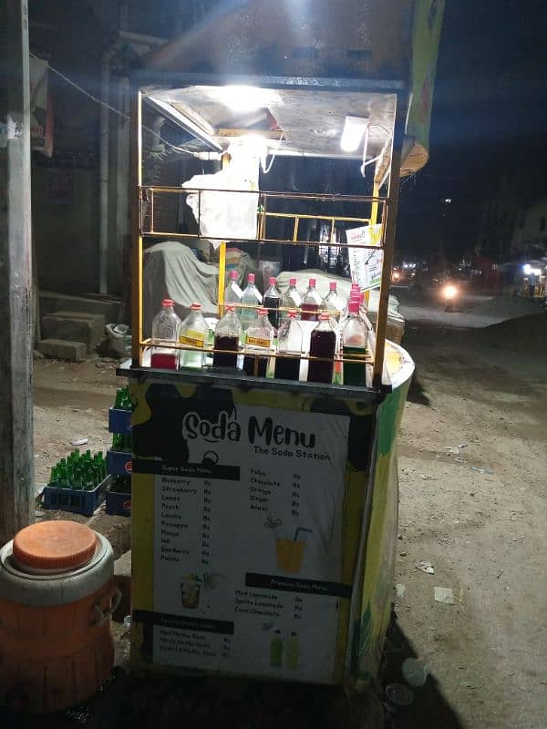 Limca/Fries food stall 1