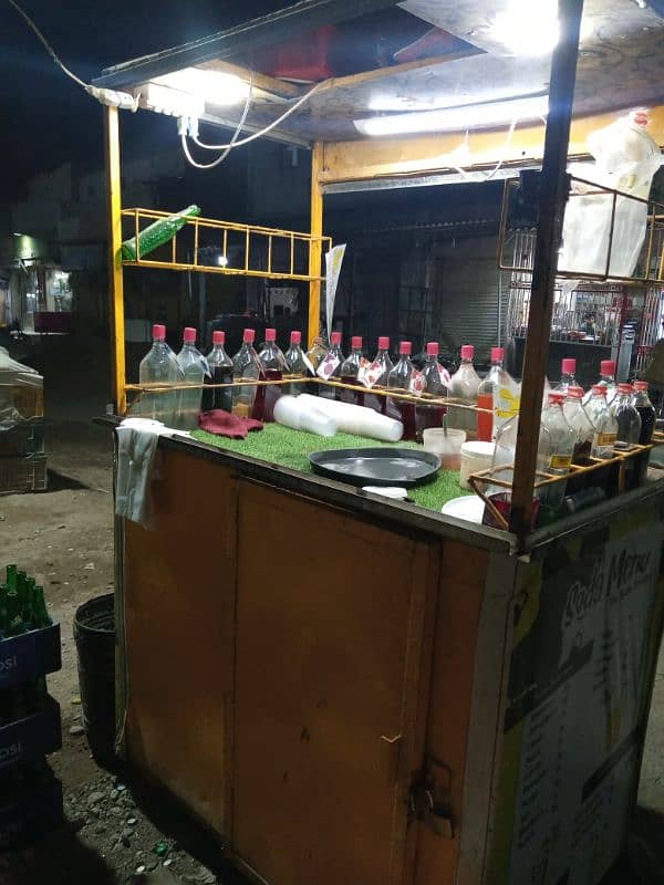 Limca/Fries food stall 2