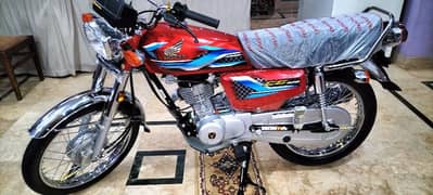 Honda CG 125 2024 8 mahine brand new bike