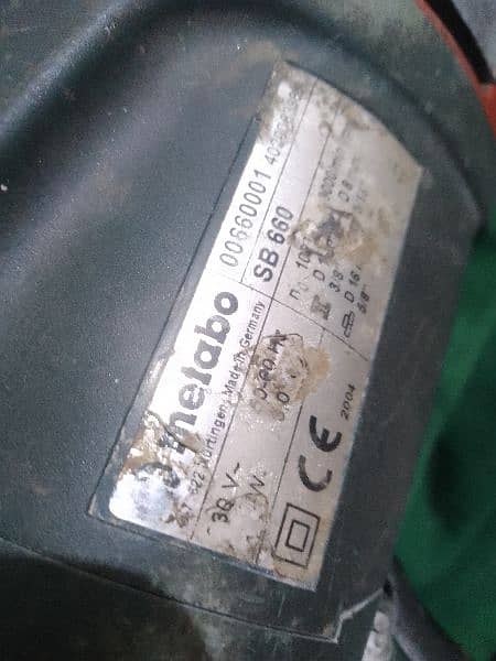 original drill inetabo SB 660 Made in Germany 1