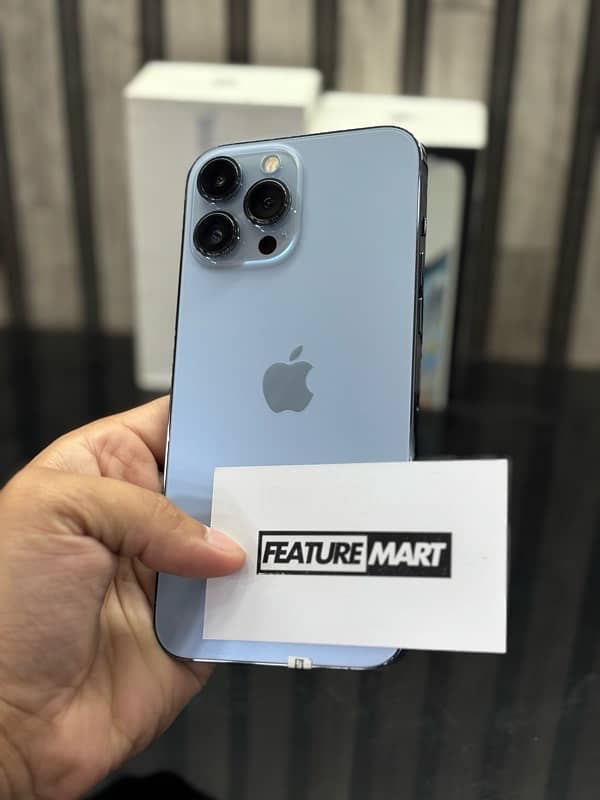 13 Pro Max 256GB NonPTA Blue Colour 10/10 Condition 0