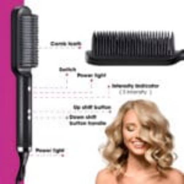 Hair Dryer Comb Brush 909 for Women - Suitable for All Hair Types 10