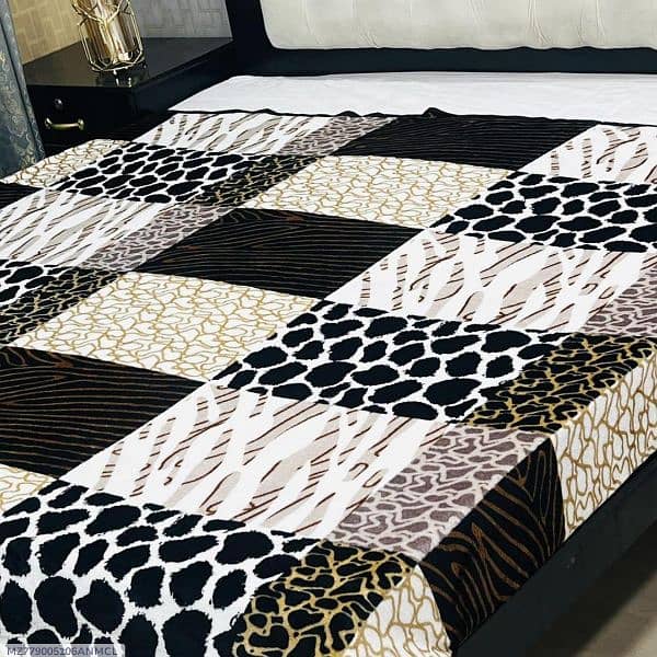 fleece printed double bed blankets 8