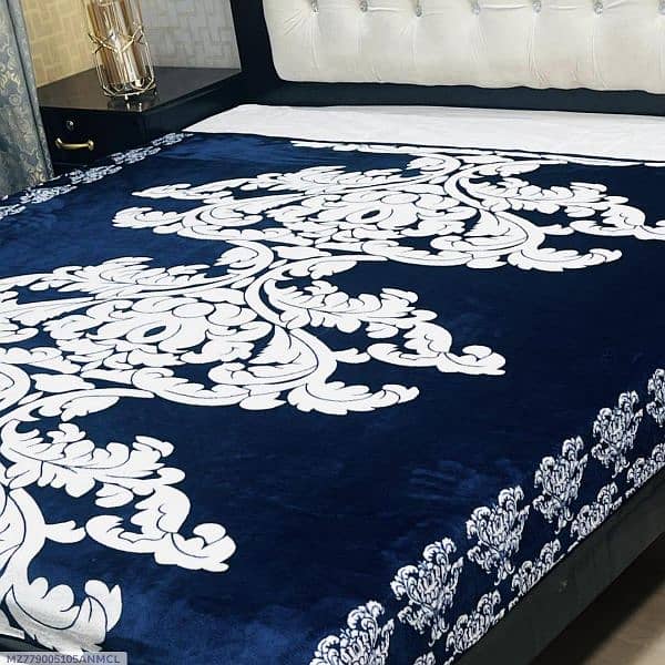 fleece printed double bed blankets 9