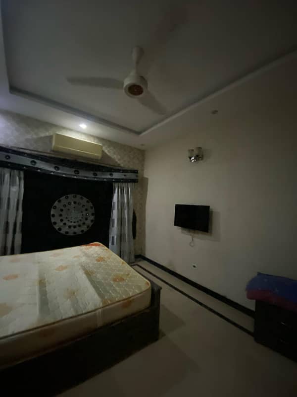 13 Marla Fully furnished lower portion available for rent in Punjab coop housing society 16