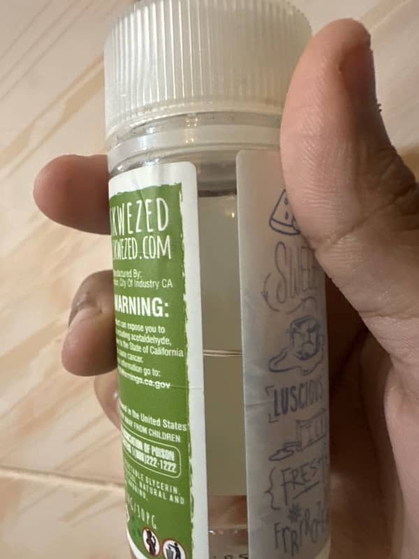 skewezwd watermelon ice flavour 0mg 1