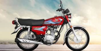 Honda 125 Kick start new applied for just 1800 KM new sticker