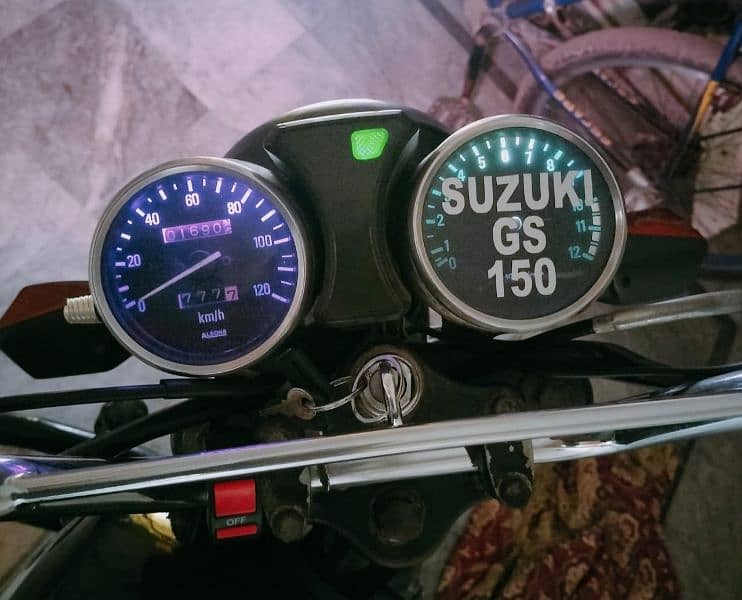 Suzuki GS 150 Genuine meter Good Condition 0