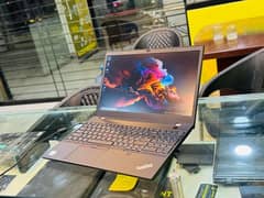 Lenovo thinkpad t15 core i7 10th Gen fresh imported stock with warrent