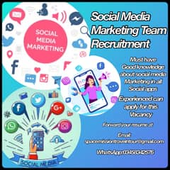 Social Media Marketing, fb, insta, TikTok, E-Commerce, Experts Require