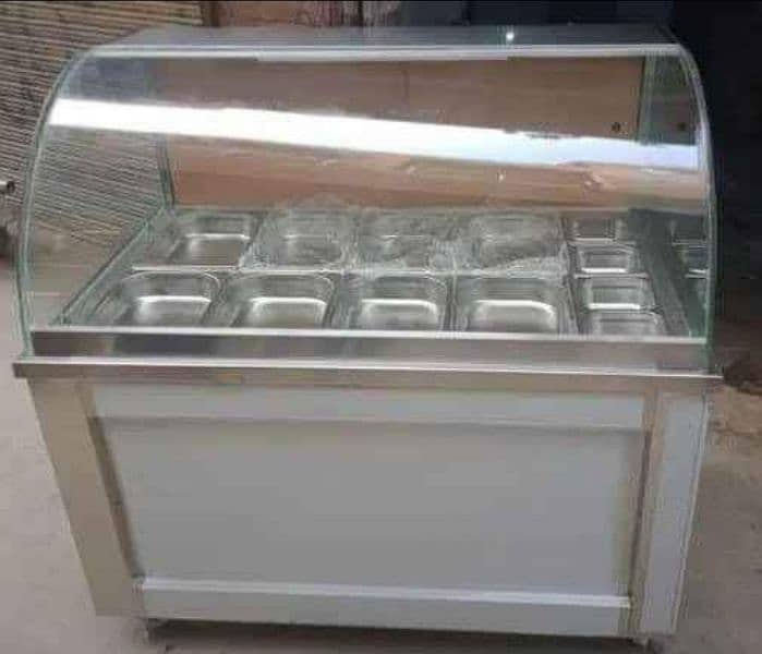 Slush Machine Used New Pizza Oven Perp tabal Salad bar hot Bun maire 6