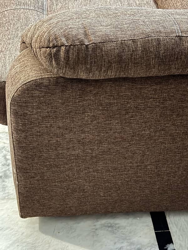 Pure Jute Relaxer Sofa 3 Seater Mint Condition 3