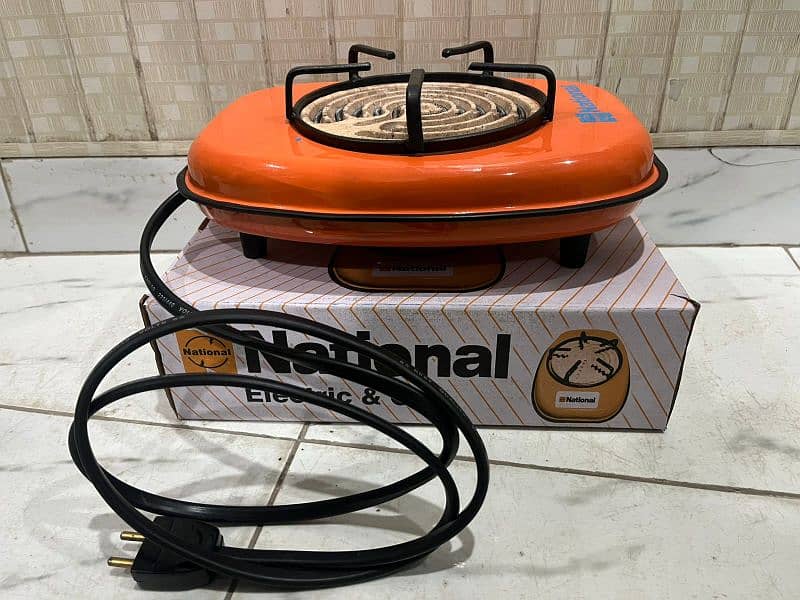 electric stove heavy gauge boby  with 6 feet wire 7/29 0