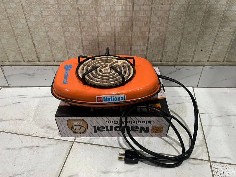 electric stove heavy gauge boby  with 6 feet wire 7/29 1